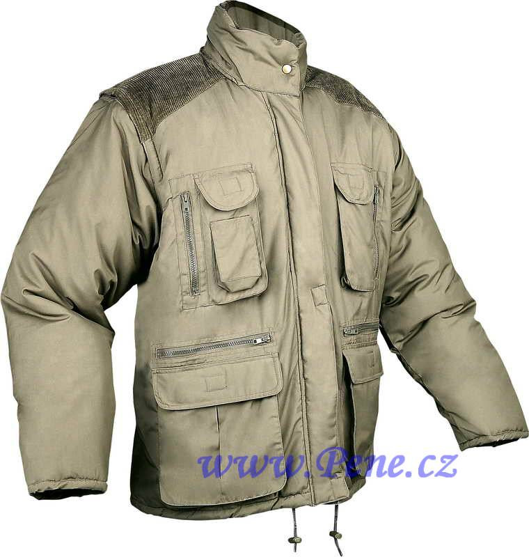 Rybářská Bunda Manšestr Bunda Forest vel. XL