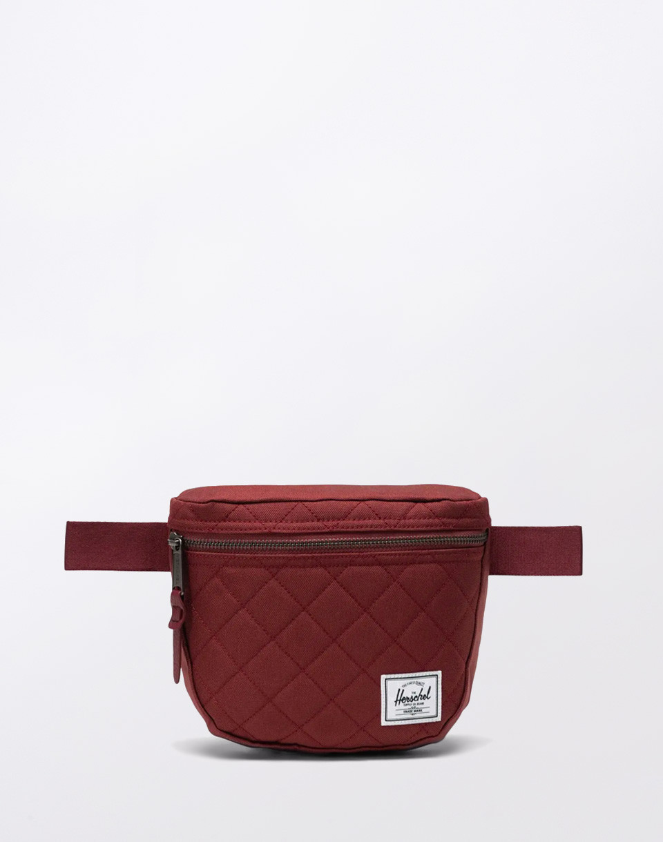 Herschel Supply Settlement Hip Pack Oxblood Red Quilted