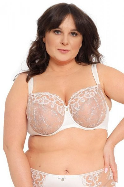 Samanta Perla A922 krémová Podprsenka měkká 75J krémová