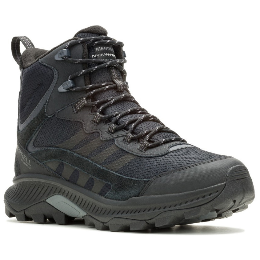 Pánské turistické boty Merrell Speed Strike 2 Thermo Mid Wp Velikost bot (EU): 42 / Barva: černá