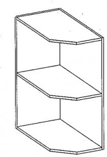 Casarredo DPO dolní otevřený roh GREY levý