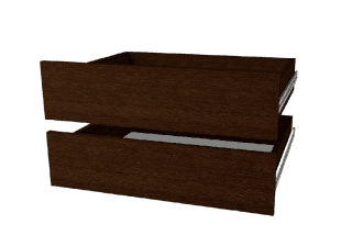 Casarredo Zásuvky (2ks) 43x60 ke skříni wenge