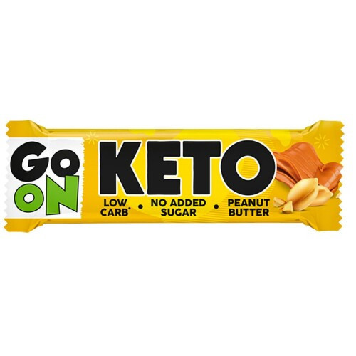 GO ON KETO tyčinka arašídové máslo 50g - II. jakost