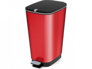 KIS KIS Chic Bin L odpadkový koš 60 L, Metal Red