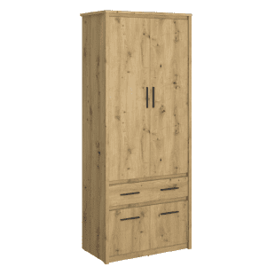 Tempo Kondela Skříň 4D1S/40, dub artisan, AIRON