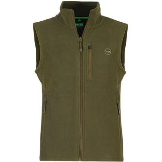 Korda rybářská vesta Kore Fleece Gilet Olive Varianta: vel. XXXL (KCL599)