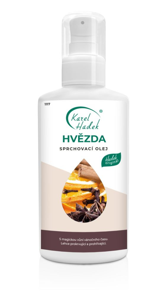 Hadek Sprchovací olej HVĚZDA 100 ml