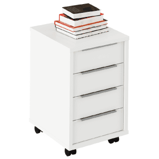 Tempo Kondela Kontejner, bílá, RIOMA TYP 14