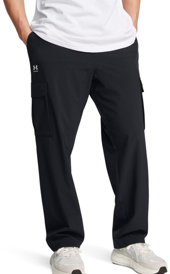 Kalhoty Under Armour UA Vibe Woven Cargo Pants-BLK