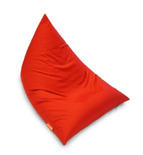 BeanBag Sedací vak Triangle scarlet rose