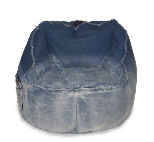 BeanBag Sedací vak Jeans Chair blue