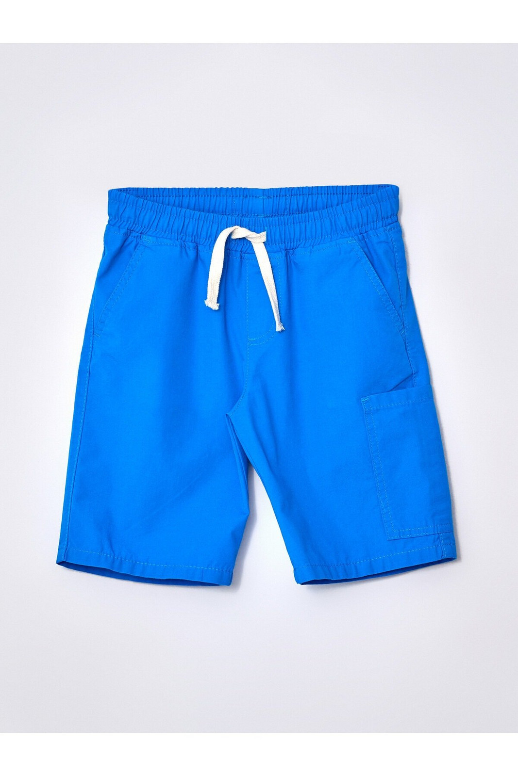 LC Waikiki Basic Gabardine Boys' Shorts with Elastic Waist