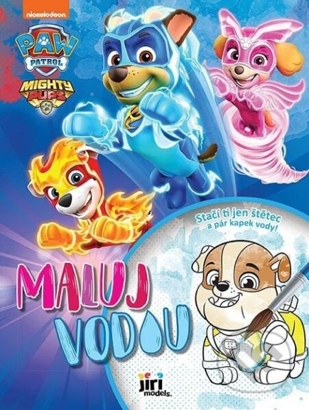 Maluj vodou A4 Tlapková patrola - Jiří Models