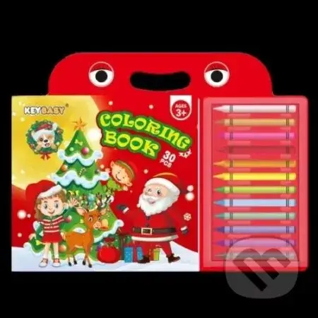 Vianoce  - maľovanka s voskovkami - Taktik