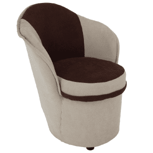 Tempo Kondela Křeslo s úložným prostorem, béžová/hnědá, PERSI