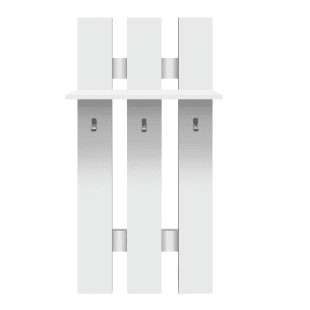 Tempo Kondela Věšák 60, bílá, TOPTY TYP 39