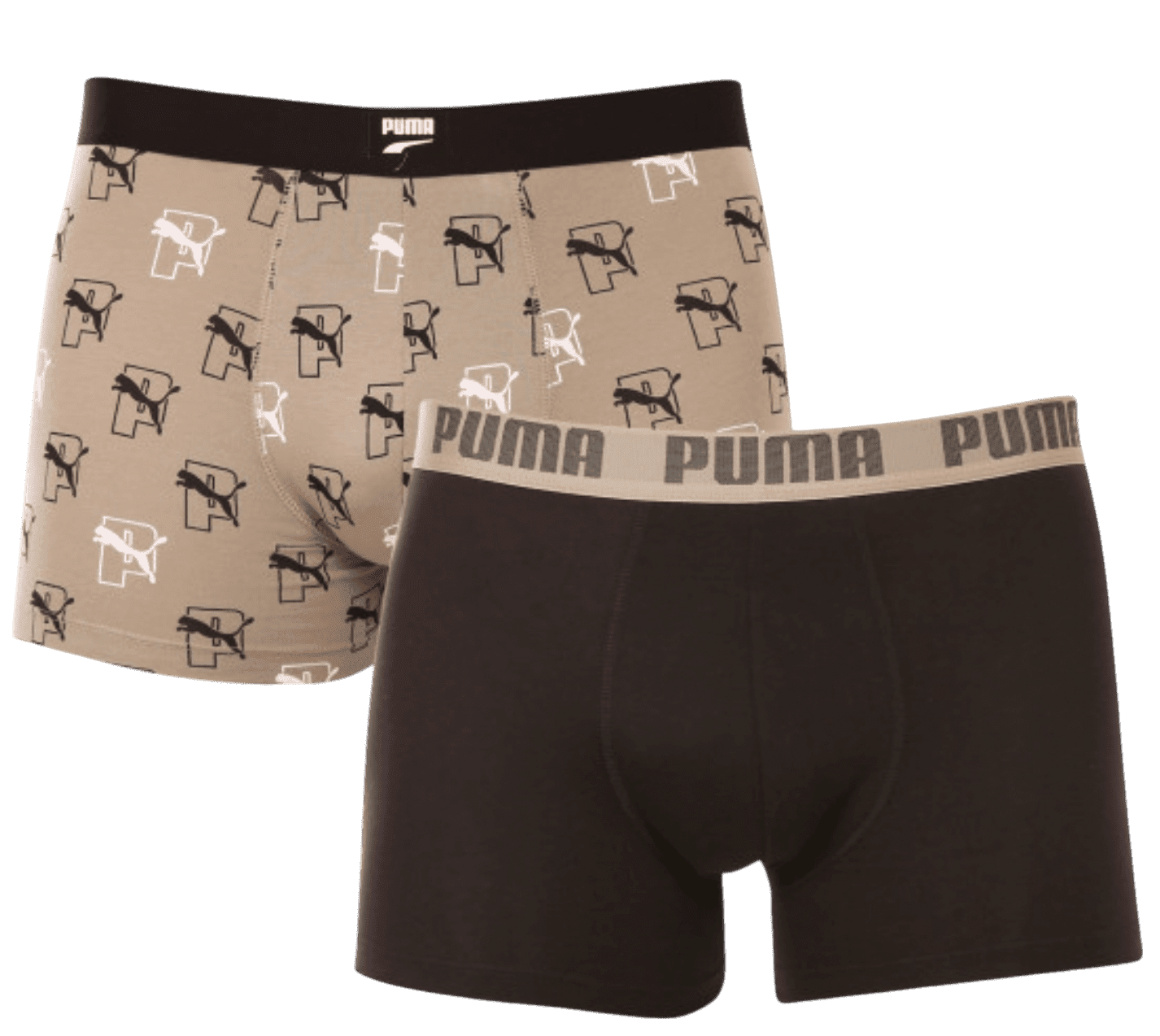 Boxerky Puma  Cat AOP Boxer 2er Pack