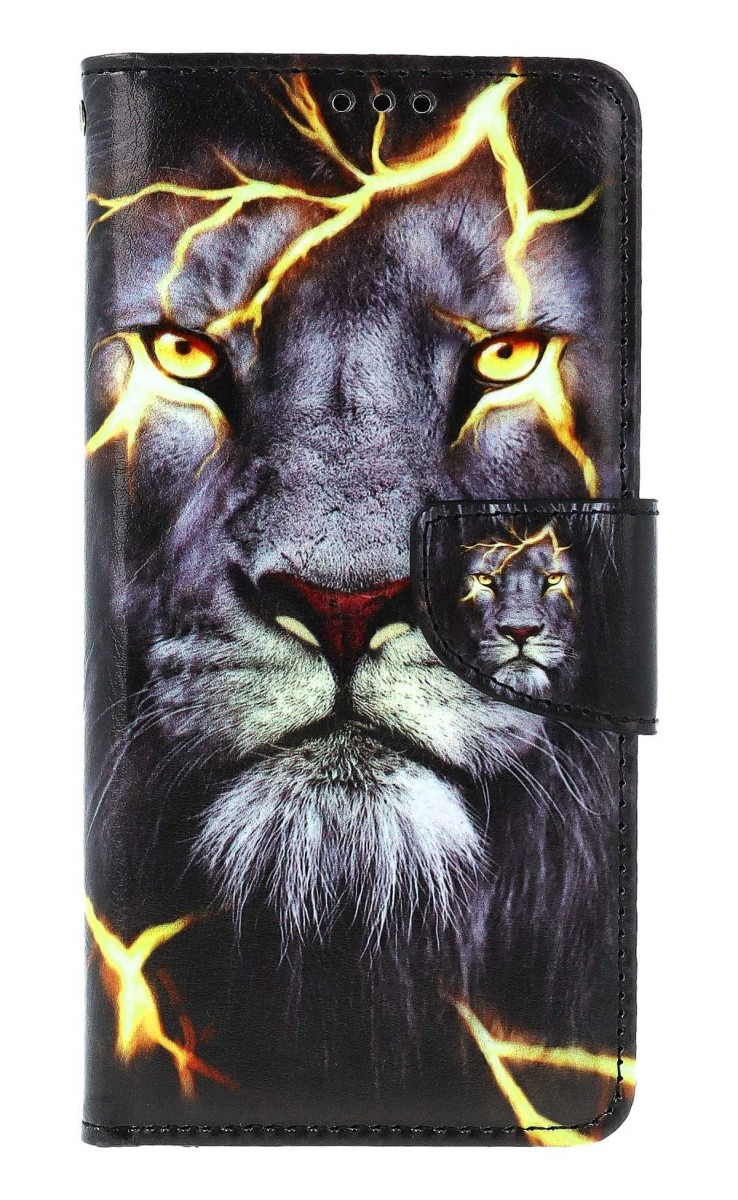 Pouzdro TopQ Xiaomi Redmi Note 11 Pro knížkové Magický lev 73717