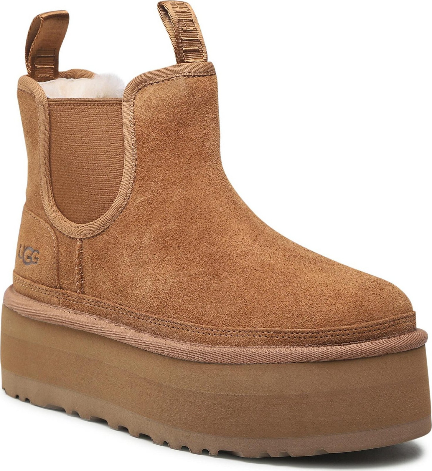 Sněhule Ugg W Neumel Platform Chelsea 1134526 Hnědá