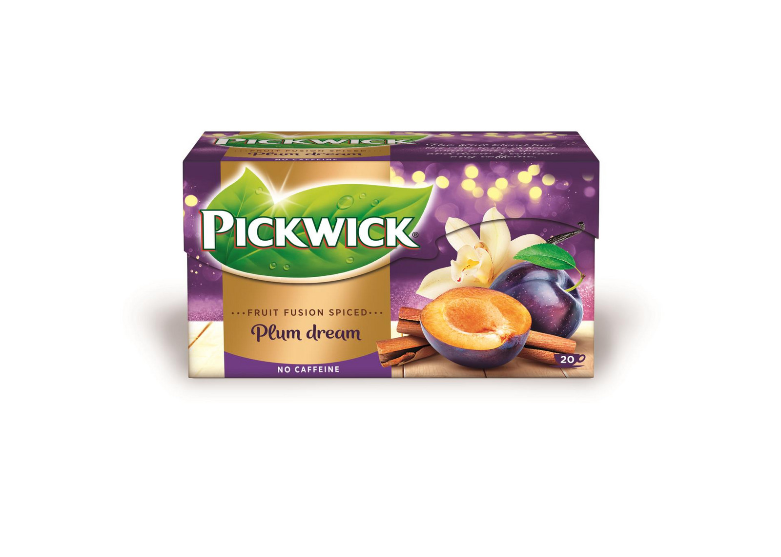 Ovocný čaj Pickwick - švestka, 20x 2 g