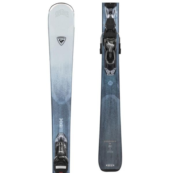 Rossignol EXPERIENCE W 80 CARBON XPRESS + XPRESS W 11 GW Dámské sjezdové lyže, tmavě modrá, velikost