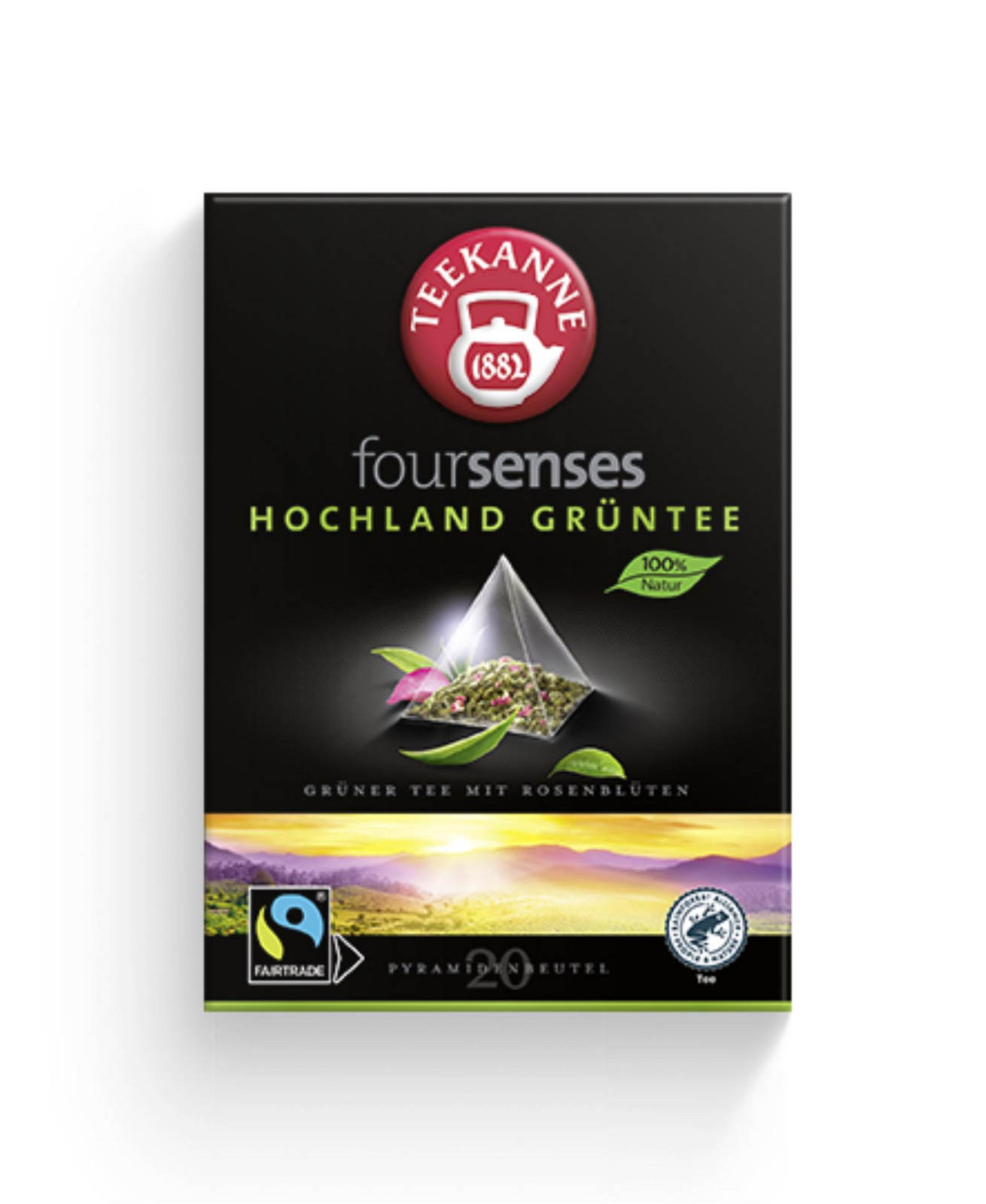 Zelený čaj Teekanne Foursenses - Fairtrade, 40 g