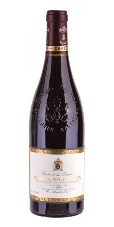 Chateauneuf du Pape rouge Cuvée de la Serreire Chateau Beauchene 0.75l