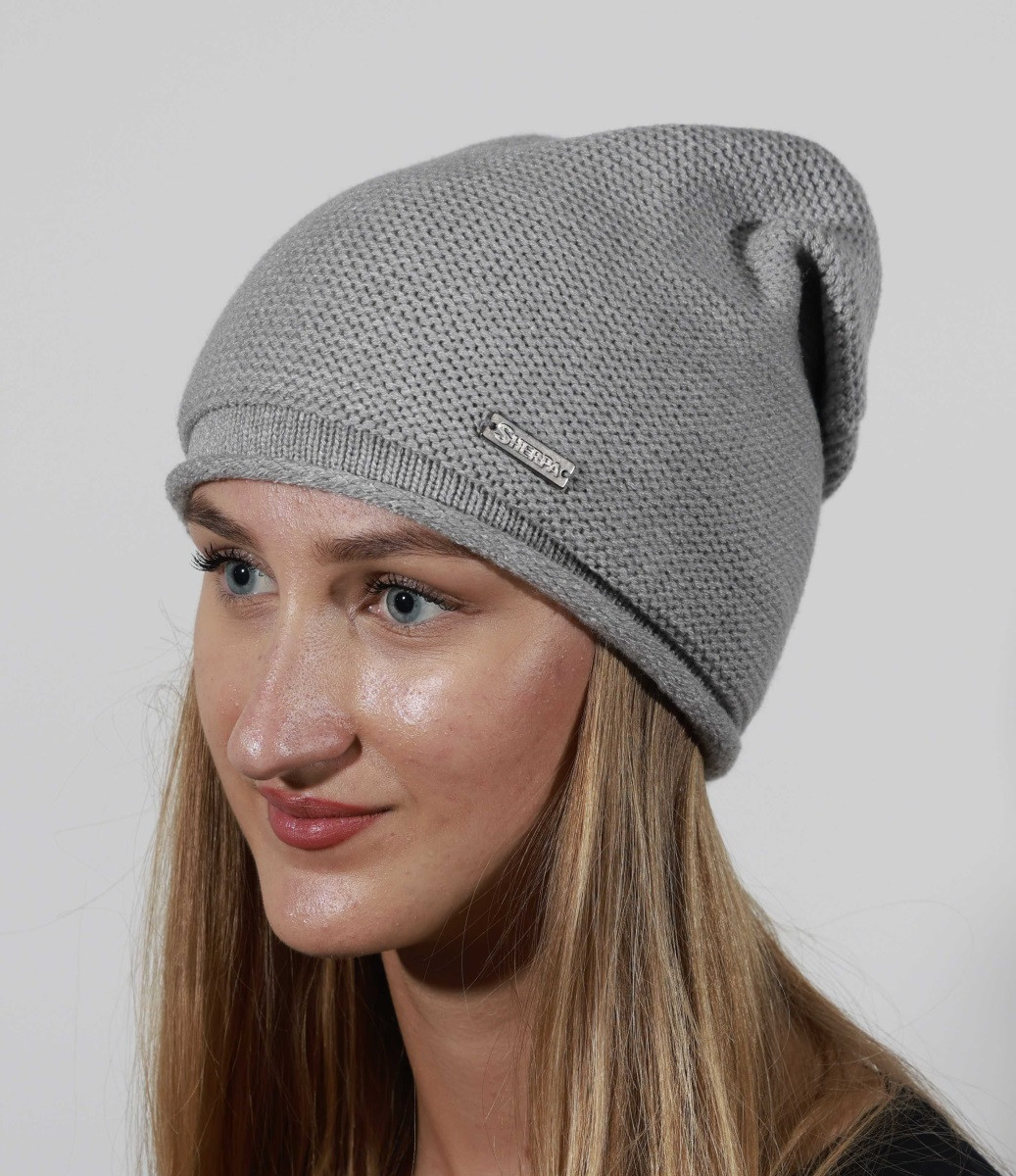 Dámská zimní čepice sherpa vega světle šedá uni