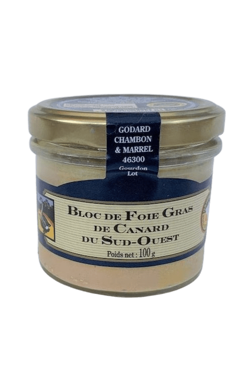 Godard Blok foie gras z jiho-západu Francie, IGT, 100g, Godard, Francie