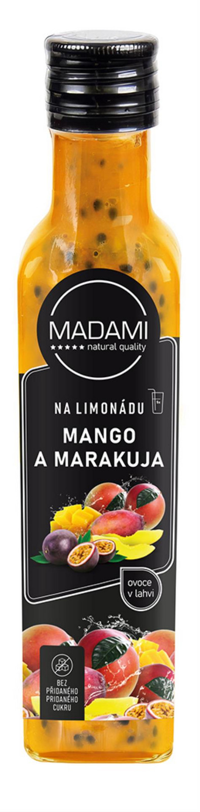 Koncentrát na limonádu - Mango a marakuja, 250 ml