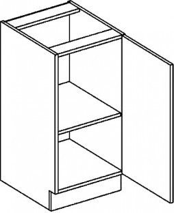 Casarredo D40P dolní skříňka jednodvéřová COSTA