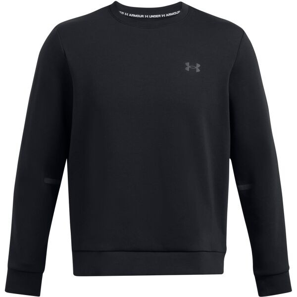 Under Armour UNSTOPPABLE FLC CREW EU Pánská mikina, černá, velikost