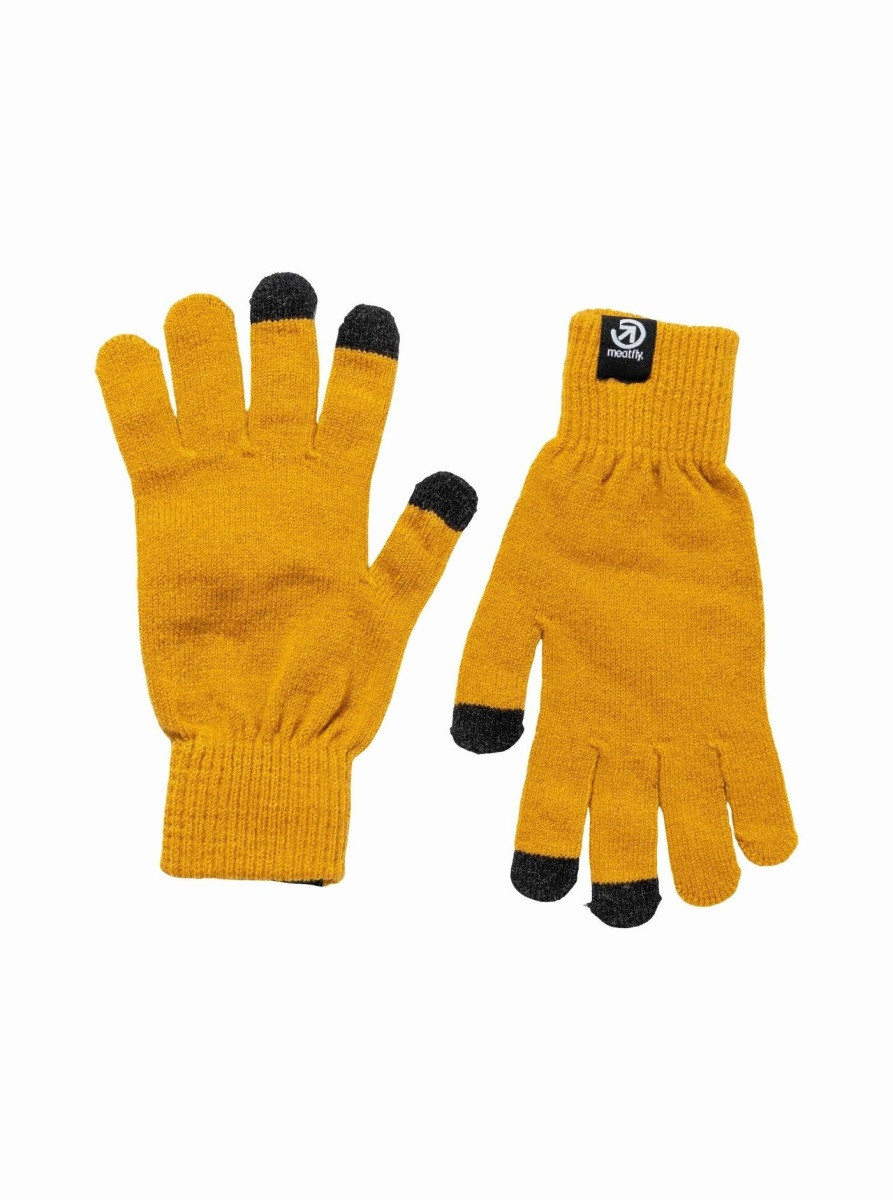 Rukavice meatfly boyd žlutá one size