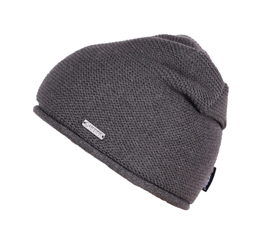 Dámská zimní čepice sherpa vega tmavě šedá uni