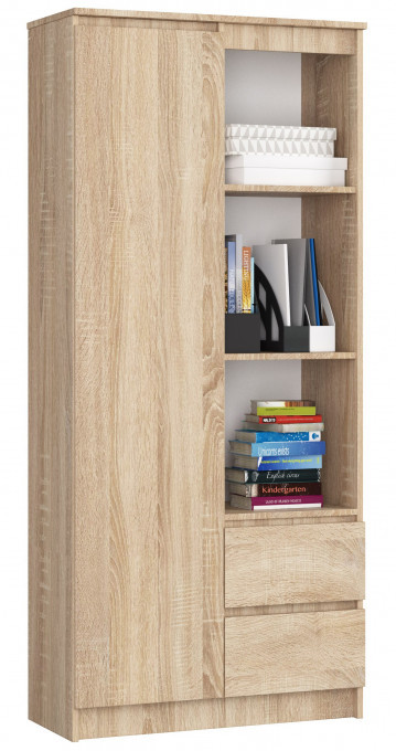 Regál R11 R80 1D 2SZ CLP sonoma