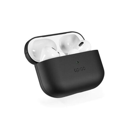 Ochranné kožené pouzdro Epico pro Apple Airpods Pro 2 černé