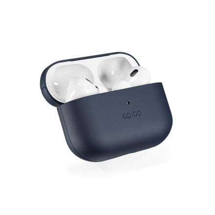 Ochranné kožené pouzdro Epico pro Apple Airpods Pro 2 modré