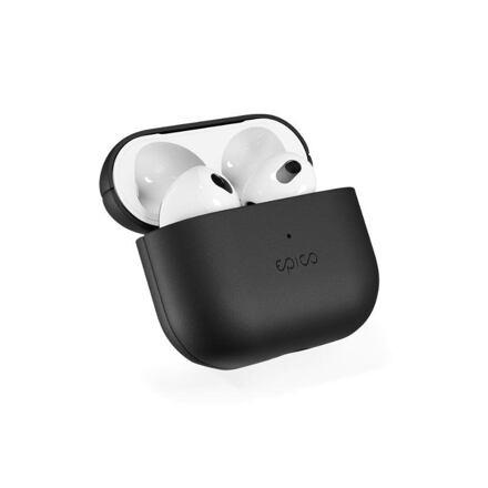 Ochranné kožené pouzdro Epico pro Apple AirPods 3 černé