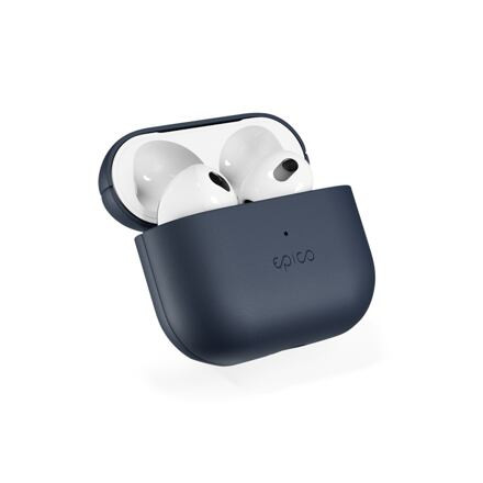 Ochranné kožené pouzdro Epico pro Apple AirPods 3 modré