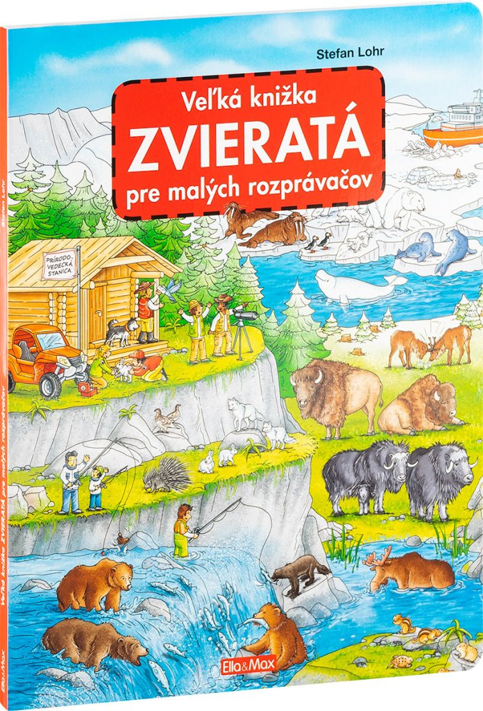 Veľká knižka ZVIERATÁ pre malých rozprávačov