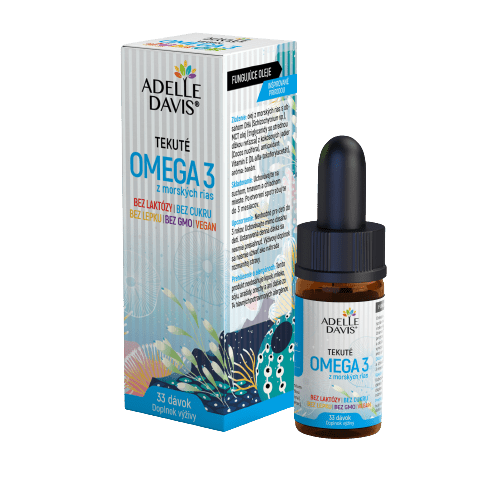 ADELLE DAVIS Omega 3 z mořských řas 50 ml