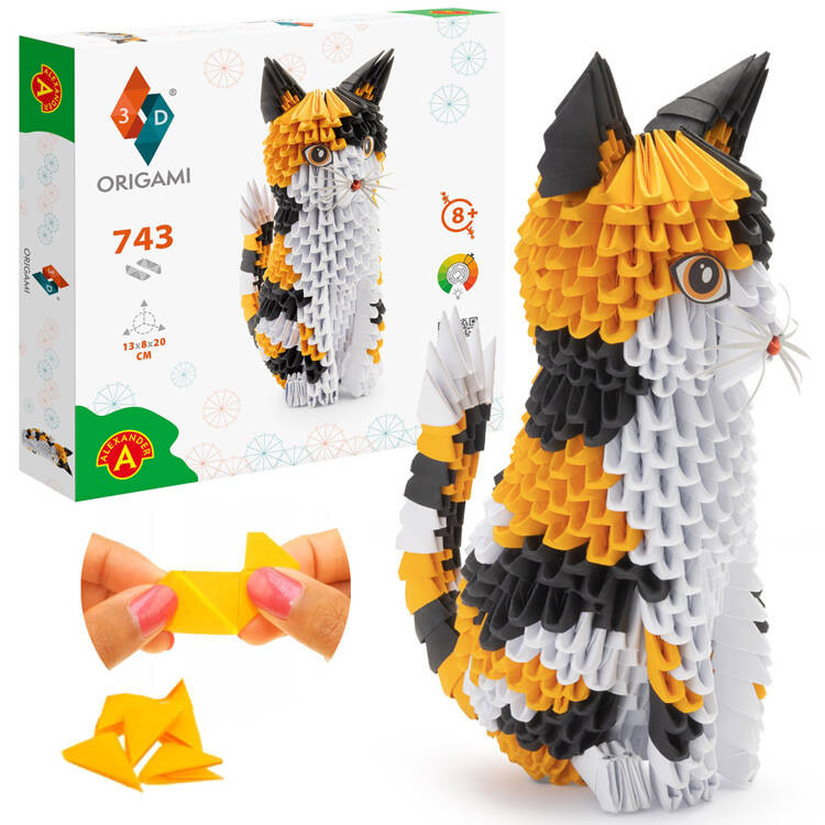 Alexander Kreativní 3D Origami Kočka 2832