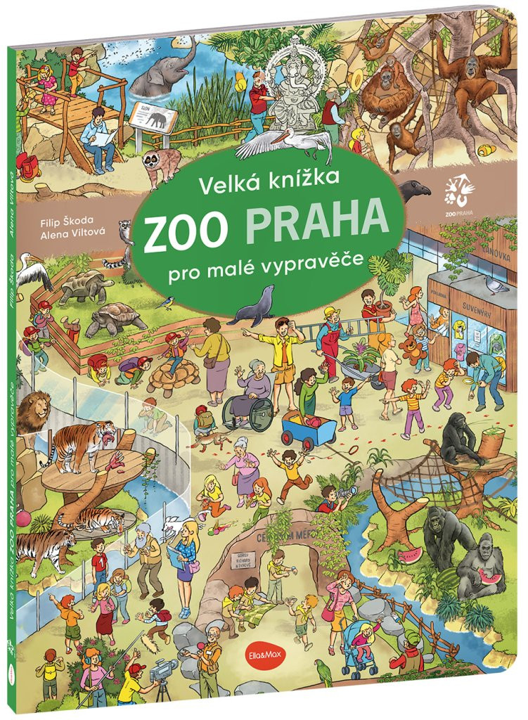 Velká knížka ZOO PRAHA pro malé vypravěče