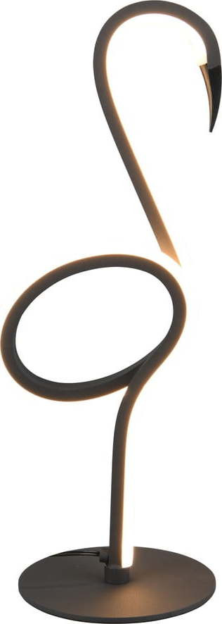 Černá LED stolní lampa (výška 35 cm) Ingo – Trio