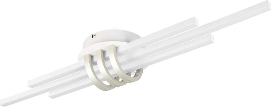 Bílé LED stropní svítidlo 18x81 cm Cinto – Trio