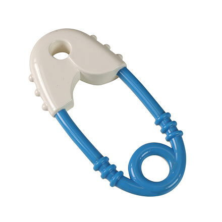 Rappa Chrastítko špendlík modro-bílý