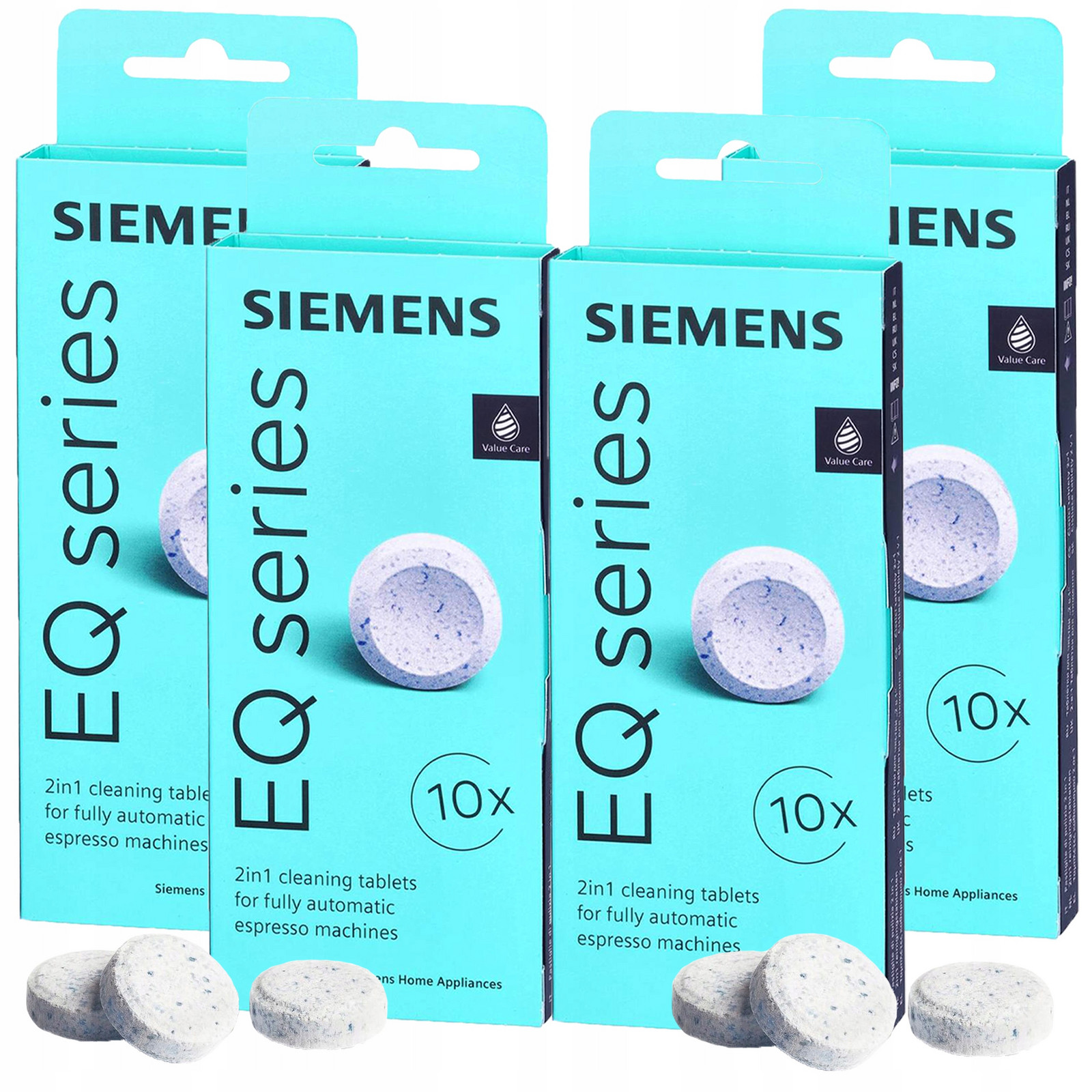 Čisticí a odmašťovací tablety Siemens TZ80001 do kávovaru 40 x 2,2g