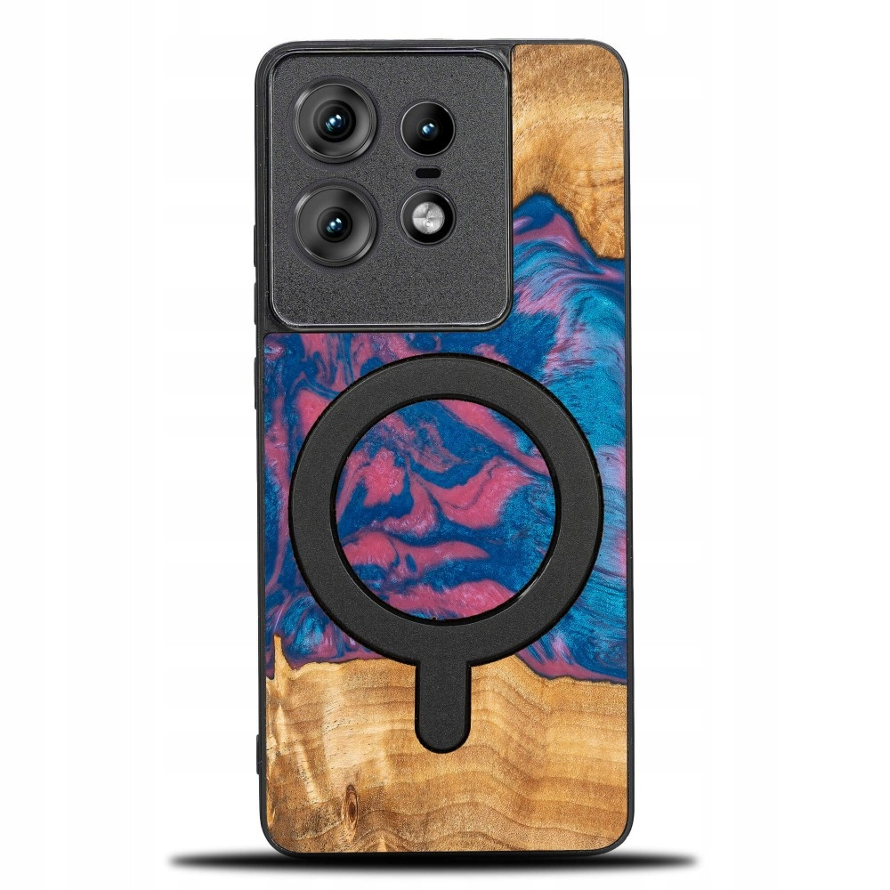 Pouzdro Bewood Unique pro Motorola Edge 50 Pro Neons Vegas s MagSafe