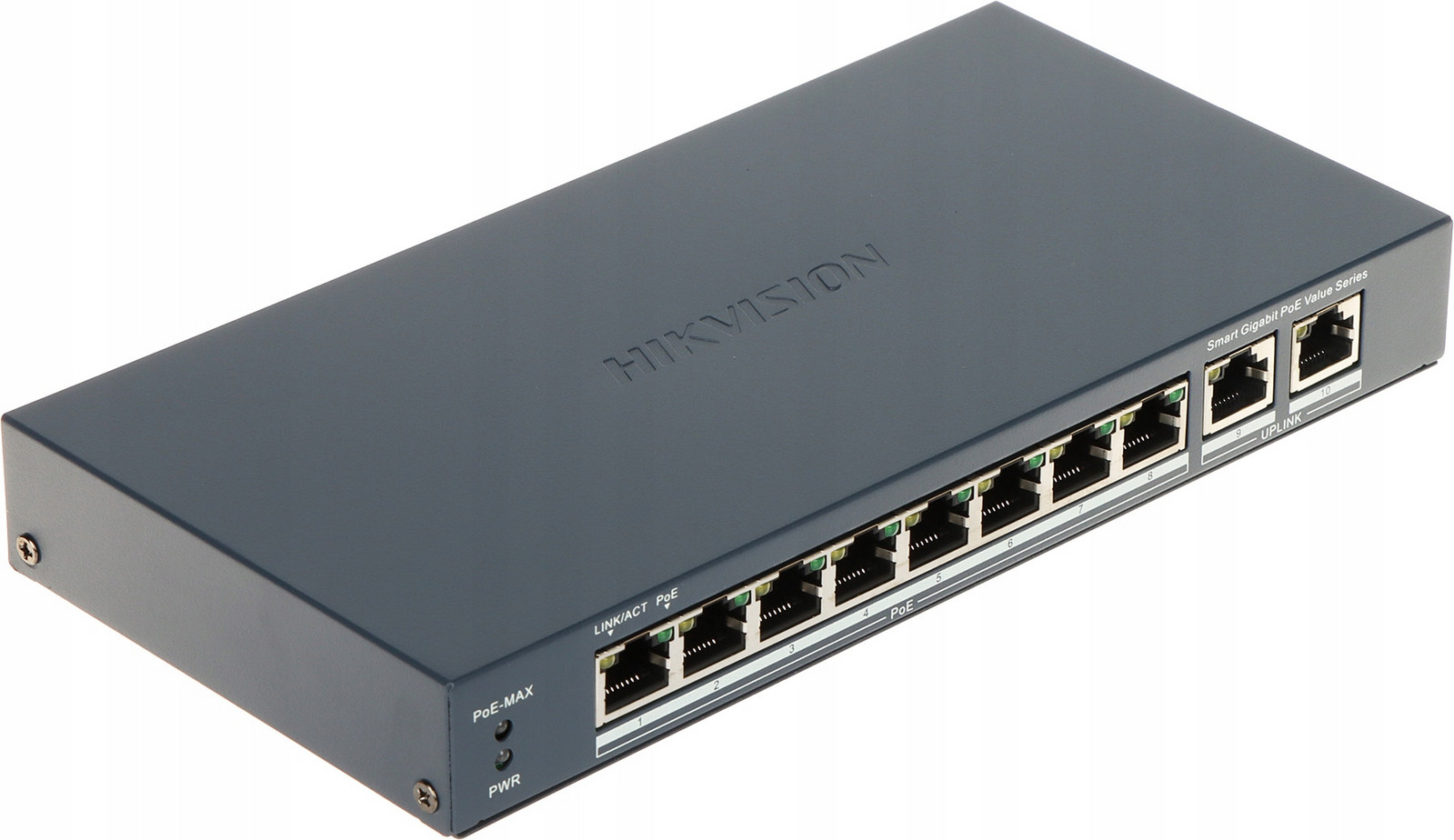 Switch Poe DS-3E1510P-EI/M 8PORTOVÝ Hikvision