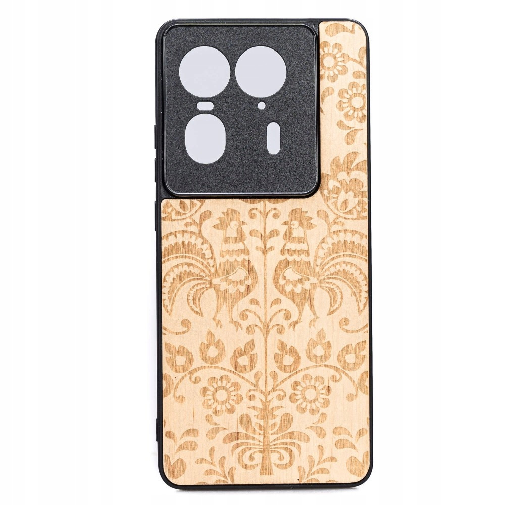 Dřevěné Pouzdro Bewood pro Motorola Edge 50 Ultra Polský Folk Aniegre